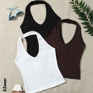 Set of 3 Halter tops